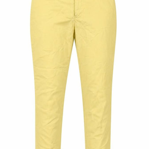Gap Womens Yellow  Cotton Chino Trousers Size 6 L26 in Regular