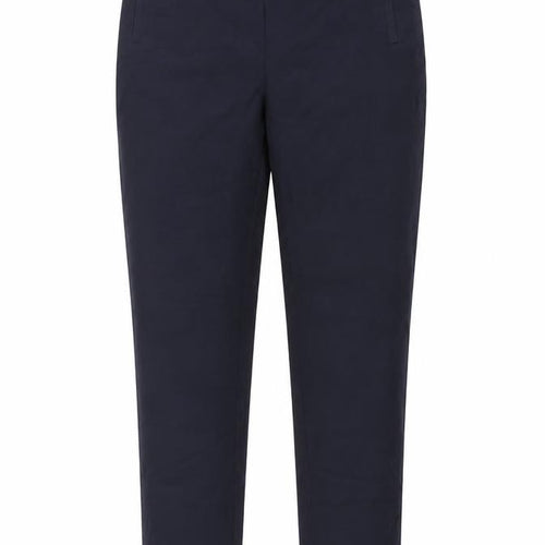 NEXT Womens Blue  Cotton Carrot Trousers Size 12 L28 in Regular