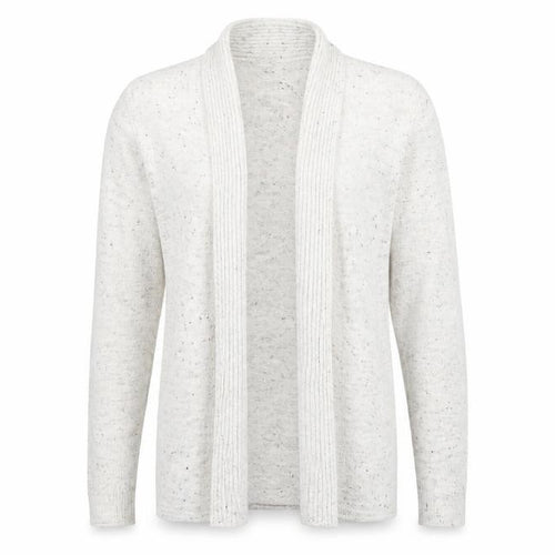 F&F Womens Grey Round Neck  Polyester Cardigan Jumper Size L