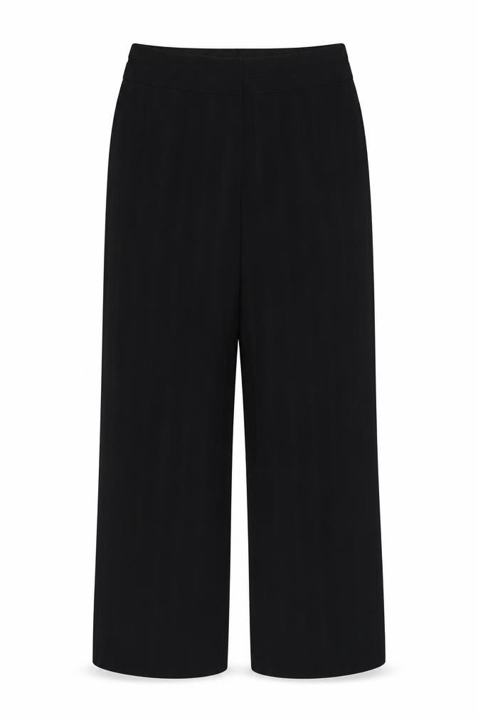M&S Womens Black  Polyester Dress Pants Trousers Size 12 L31 in Regular