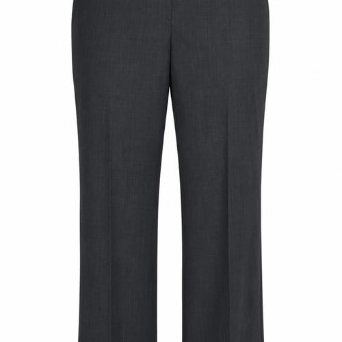 M&S Womens Grey  Polyester Dress Pants Trousers Size 12 L27 in Regular  - Short