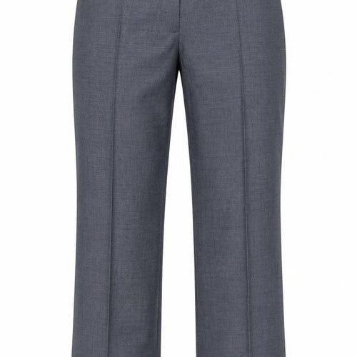 M&S Womens Blue  Polyester Dress Pants Trousers Size 16 L27 in Regular  - Short