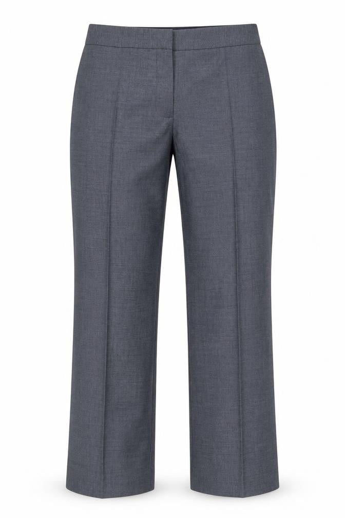 M&S Womens Blue  Polyester Dress Pants Trousers Size 16 L27 in Regular  - Short