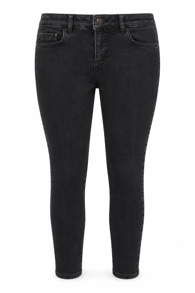 George Womens Grey  Cotton Skinny Jeans Size 12 L26 in Regular