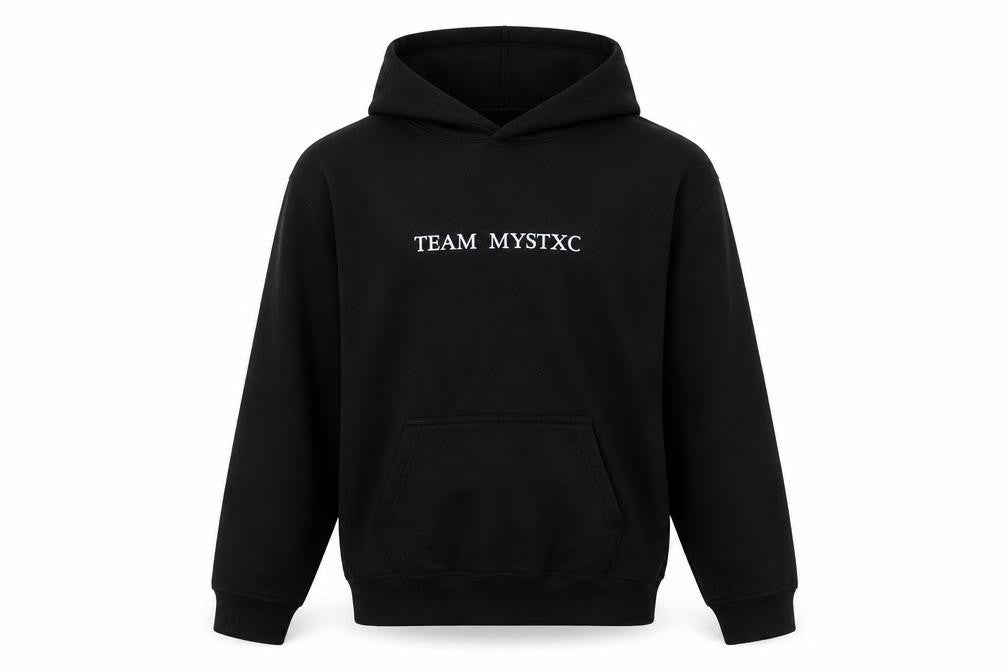 Awdis Girls Black  Cotton Pullover Hoodie Size 12-13 Years