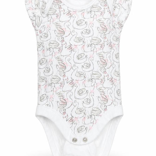 George Baby White  Cotton Romper One-Piece Size 0-3 Months
