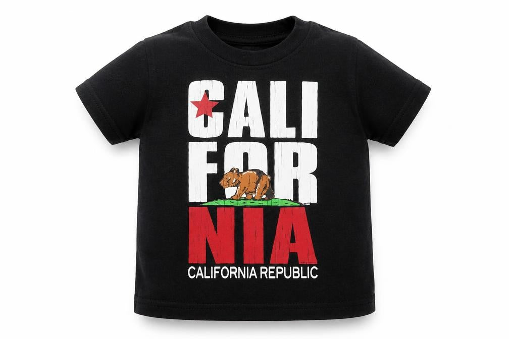 Cotton Heritage Baby Black  Cotton Basic T-Shirt Size 12 Months Round Neck