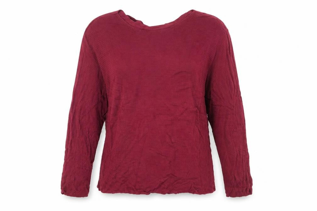 Bershka Womens Pink Round Neck  Viscose Pullover Jumper Size M
