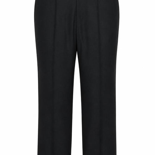 M&S Womens Black  Polyester Dress Pants Trousers Size 14 L27 in Regular