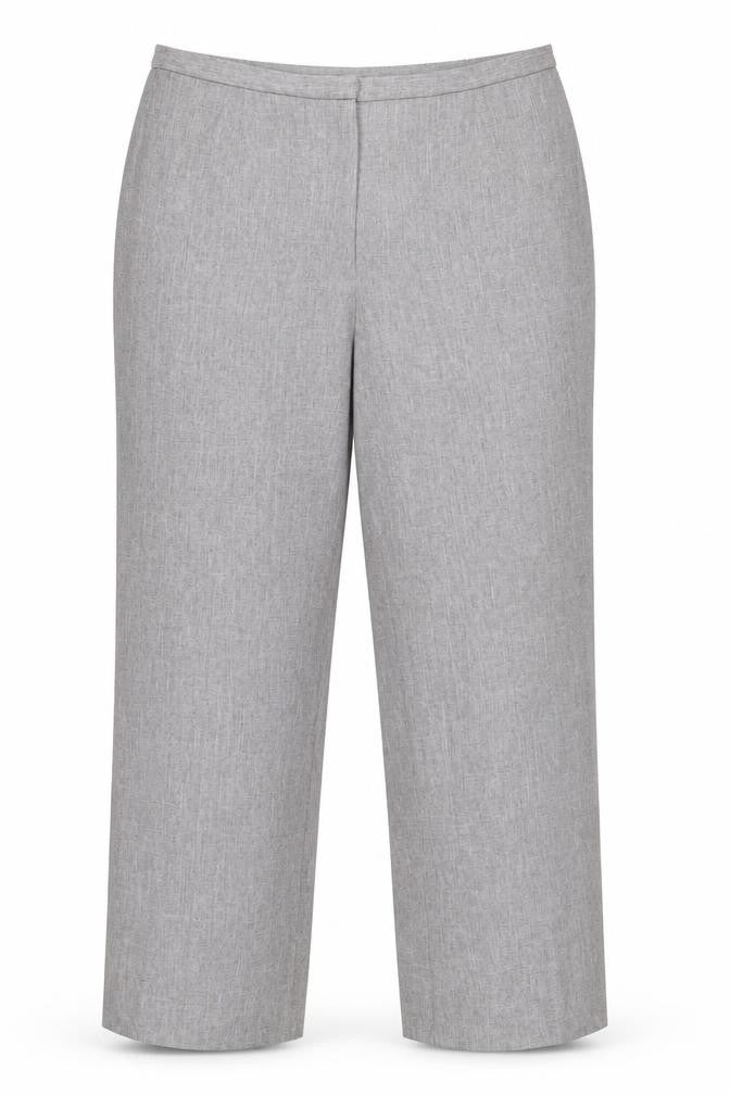 Agenda Womens Grey  Polyester Dress Pants Trousers Size 18 L28 in Regular
