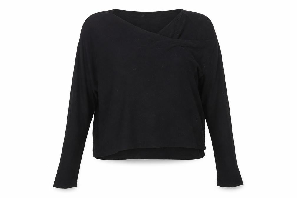 Red Herring  Womens Black V-Neck  Cotton Cardigan Jumper Size S