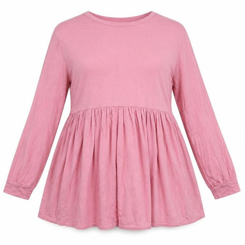 In the Style Womens Pink  Viscose A-Line  Size 10  Round Neck