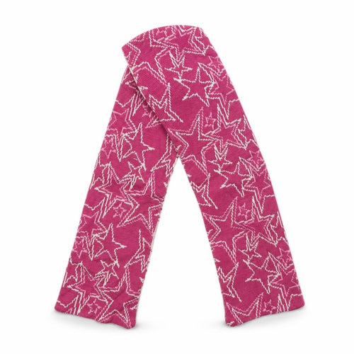 M&S Girls Multicoloured Geometric Acrylic Scarf Scarves & Wraps One Size