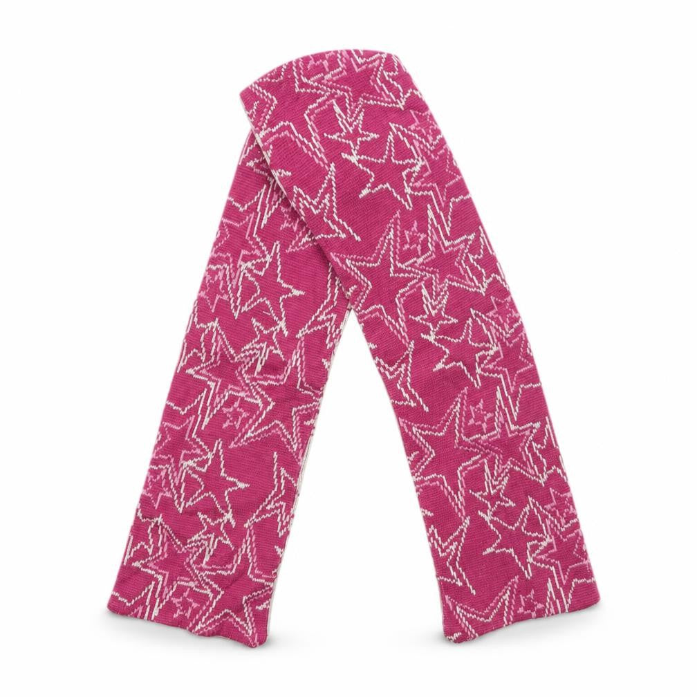 M&S Girls Multicoloured Geometric Acrylic Scarf Scarves & Wraps One Size