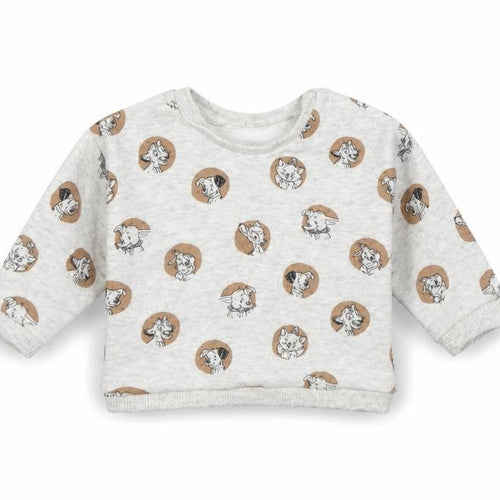George Baby Grey Geometric Polyester Pullover Jumper Size 0-3 Months  Snap - Disney Characters