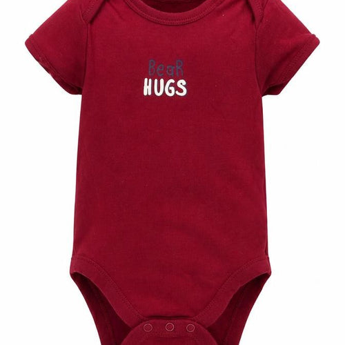 Primark Baby Red  Cotton Leotard One-Piece Size 9-12 Months   - Bear Hugs