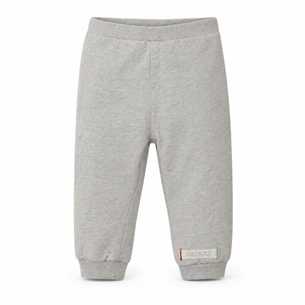 BHS Baby Grey  Cotton Jogger Trousers Size 12-18 Months   - Mickey