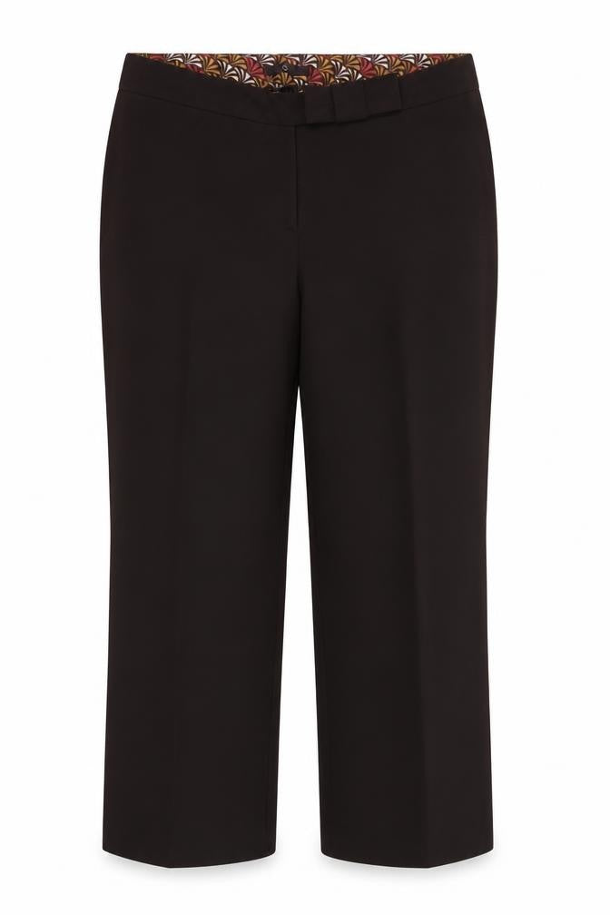 Evans Womens Brown  Polyester Dress Pants Trousers Size 18 L30 in Regular Button