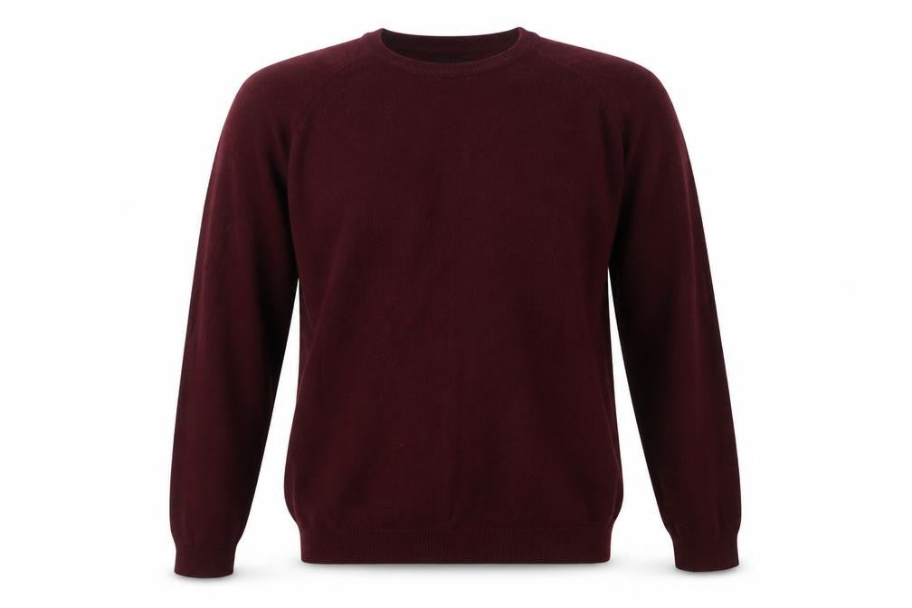 Burton Mens Purple Crew Neck  Cotton Pullover Jumper Size L