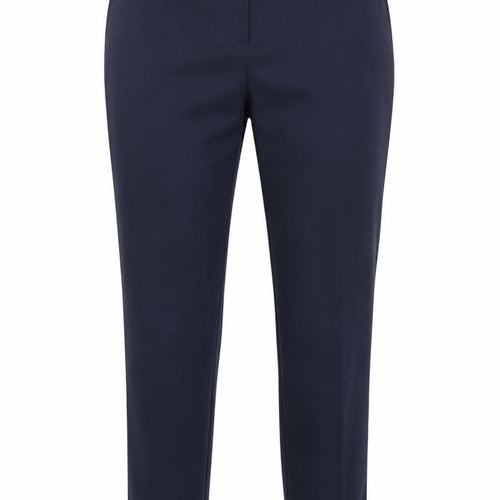Dunnes Womens Blue  Polyester Dress Pants Trousers Size 14 L26 in Regular