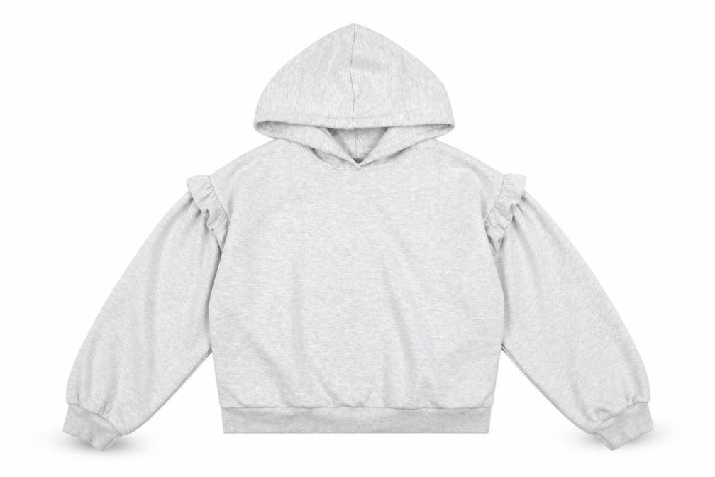 Primark Womens Grey  Cotton Pullover Hoodie Size M