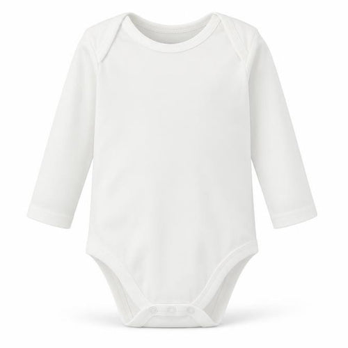 Lupilu Girls White  Cotton Romper One-Piece Size 3-6 Months  Snap