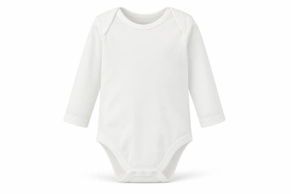Lupilu Girls White  Cotton Romper One-Piece Size 3-6 Months  Snap