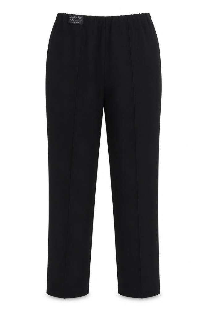 Vida Vi Womens Black  Polyester Dress Pants Trousers Size 14 L27 in Regular