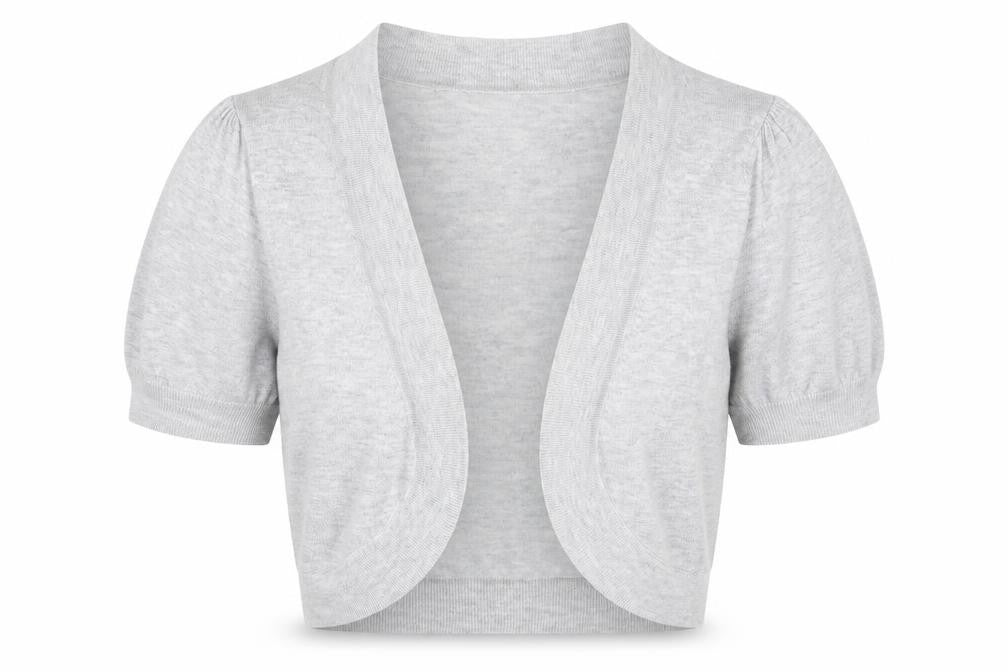 George Womens Grey Round Neck  Viscose Cardigan Jumper Size 10