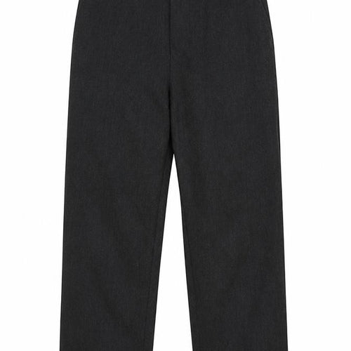 F&F Boys Grey  Polyester Dress Pants Trousers Size 5-6 Years  Regular Hook & Loop - School Wear