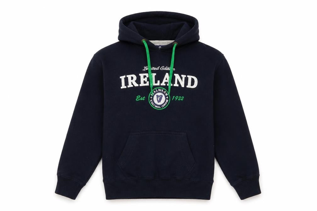 Dolmen Boys Blue  Cotton Pullover Hoodie Size 10-11 Years   - Ireland