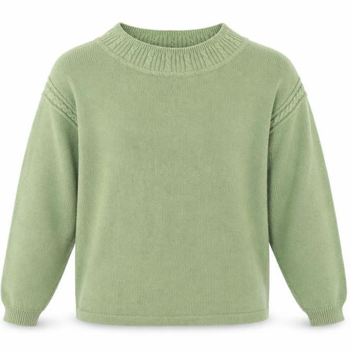 Country Casuals Mens Green Round Neck  Cotton Pullover Jumper Size S
