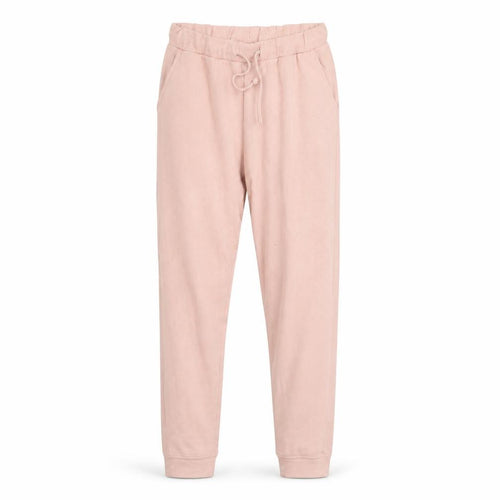 Miss Selfridge Womens Pink  Cotton Jogger Trousers Size M L30 in Regular Drawstring