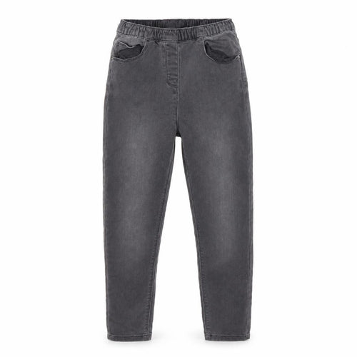 Matalan Girls Grey  Cotton Skinny Jeans Size 9 Years  Regular