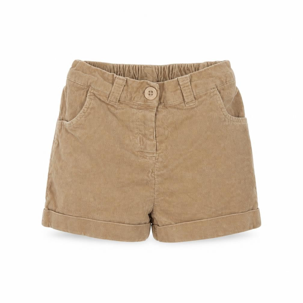 Disney Girls Beige  Cotton Culotte Shorts Size 3 Years  Regular Buckle - Disney