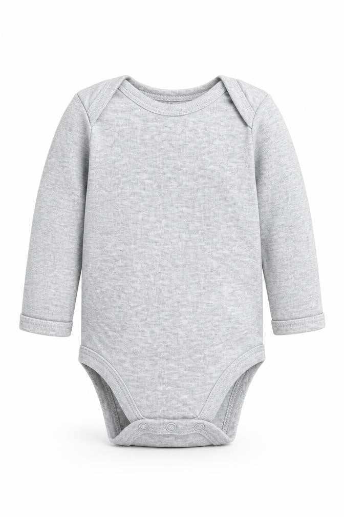 Carters Baby Grey  Cotton Babygrow One-Piece Size Newborn
