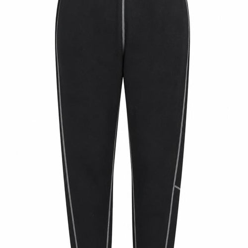 fristads Womens Black Geometric 100% Polyester Cropped Leggings Size M L27 in