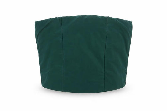 Front view of PRETTYLITTLETHING women’s green polyester basic blouse, size UK 6, round neck