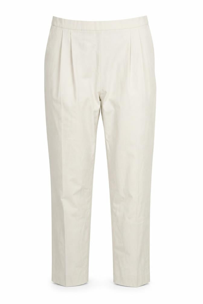 Elaine miller Womens Beige  Polyester Trousers  Size 32 in L32 in Regular Hook & Eye