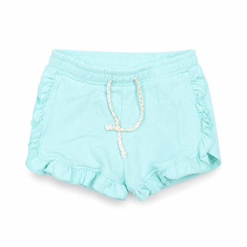 Matalan Girls Green  Cotton Hot Pants Shorts Size 4 Years  Regular