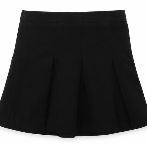 aldi Girls Black  Polyester A-Line Skirt Size 3-4 Years  Regular  - School Wear