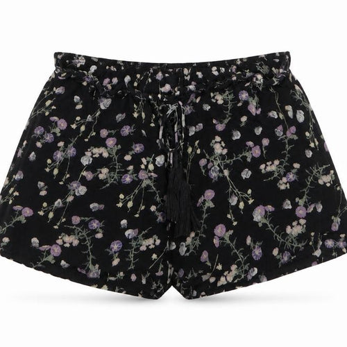 Faith Womens Multicoloured Floral Wool Cut-Off Shorts Size M L4 in Regular
