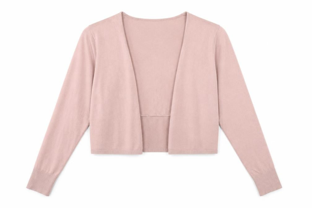 Bonmarché Womens Pink V-Neck  Viscose Cardigan Jumper Size M