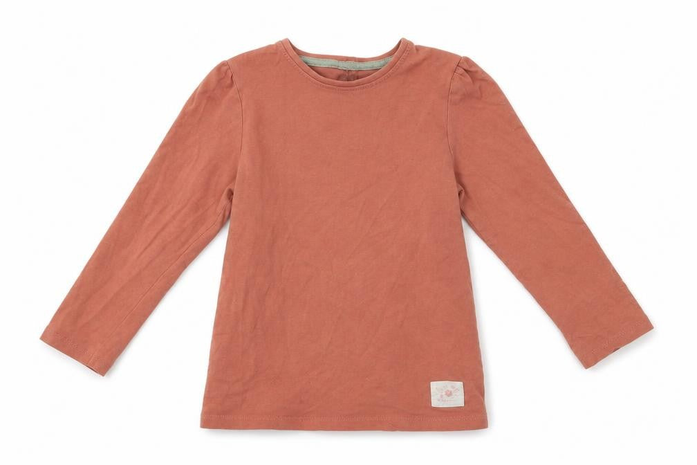 So Cute Girls Pink  Cotton Basic T-Shirt Size 2-3 Years Crew Neck Snap