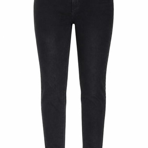 ASOS Womens Black  Cotton Skinny Jeans Size 26 in L29 in Extra-Slim Zip