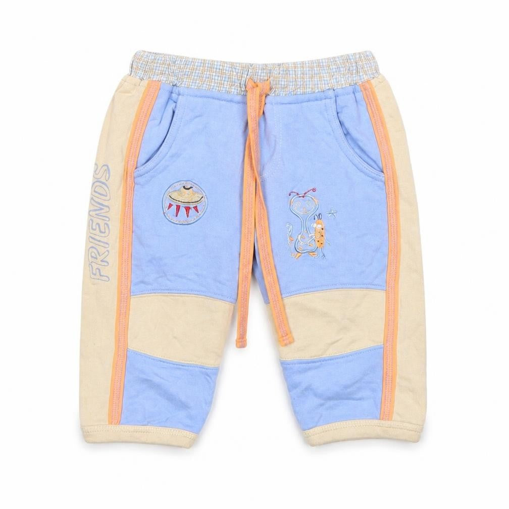 Dani  Boys Multicoloured  Cotton Sweatpants Trousers Size 12 Months
