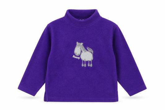 Griffin Girls Purple  Polyester Pullover Sweatshirt Size 7-8 Years