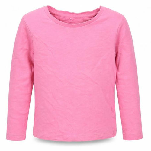 George Girls Pink  Cotton Basic T-Shirt Size 2-3 Years Round Neck