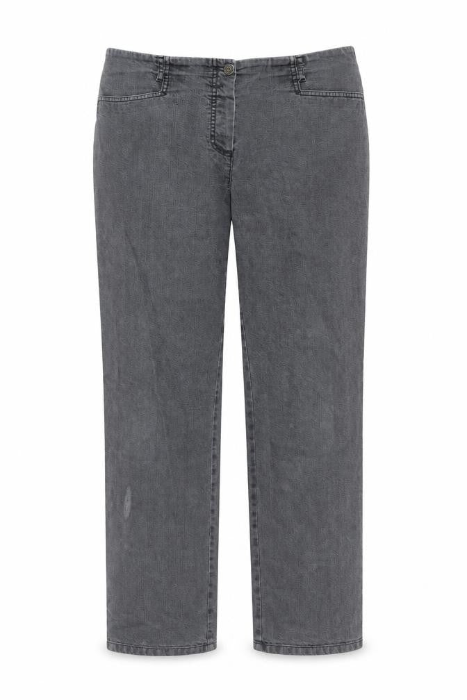 COSMA Womens Grey  Cotton Straight Jeans Size 36 in L31 in Regular