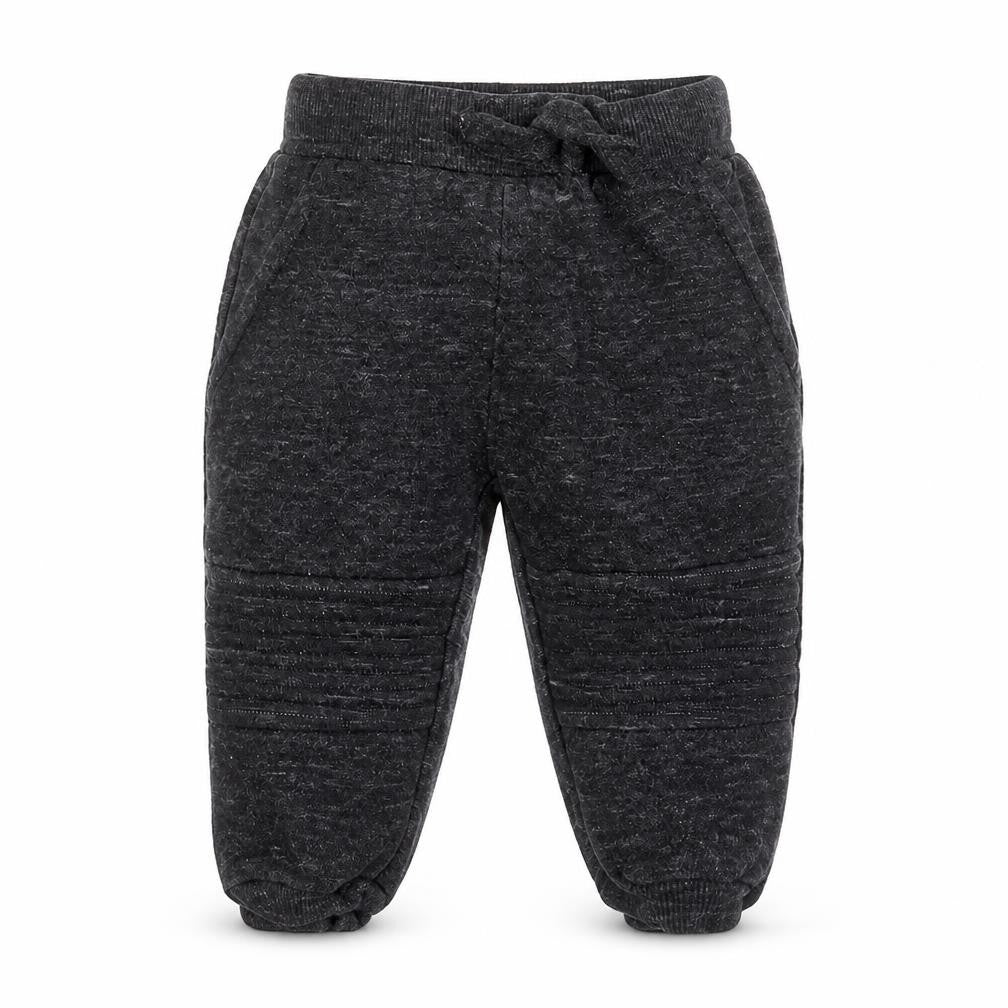 F&F Baby Grey  Cotton Jogger Trousers Size 9-12 Months  Drawstring
